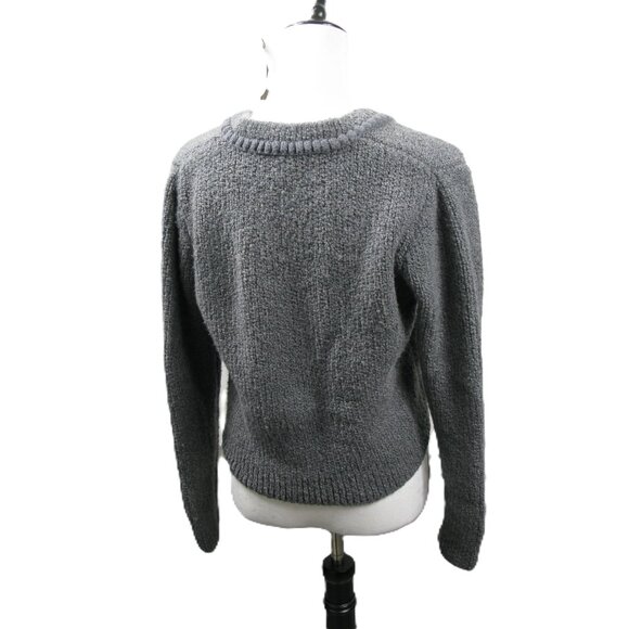 Frame Gray Button Front Soft Wool Cardigan Size Small - Picture 3 of 7